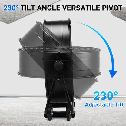 Cooling Fan Industrial With Adjustable Tilt 91.50 X 22.50 X 87.00 Cm - view 2