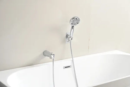 8-Setting High-Pressure Handheld Shower With Hose & Slip-On Diverter Tub Spout - view 5