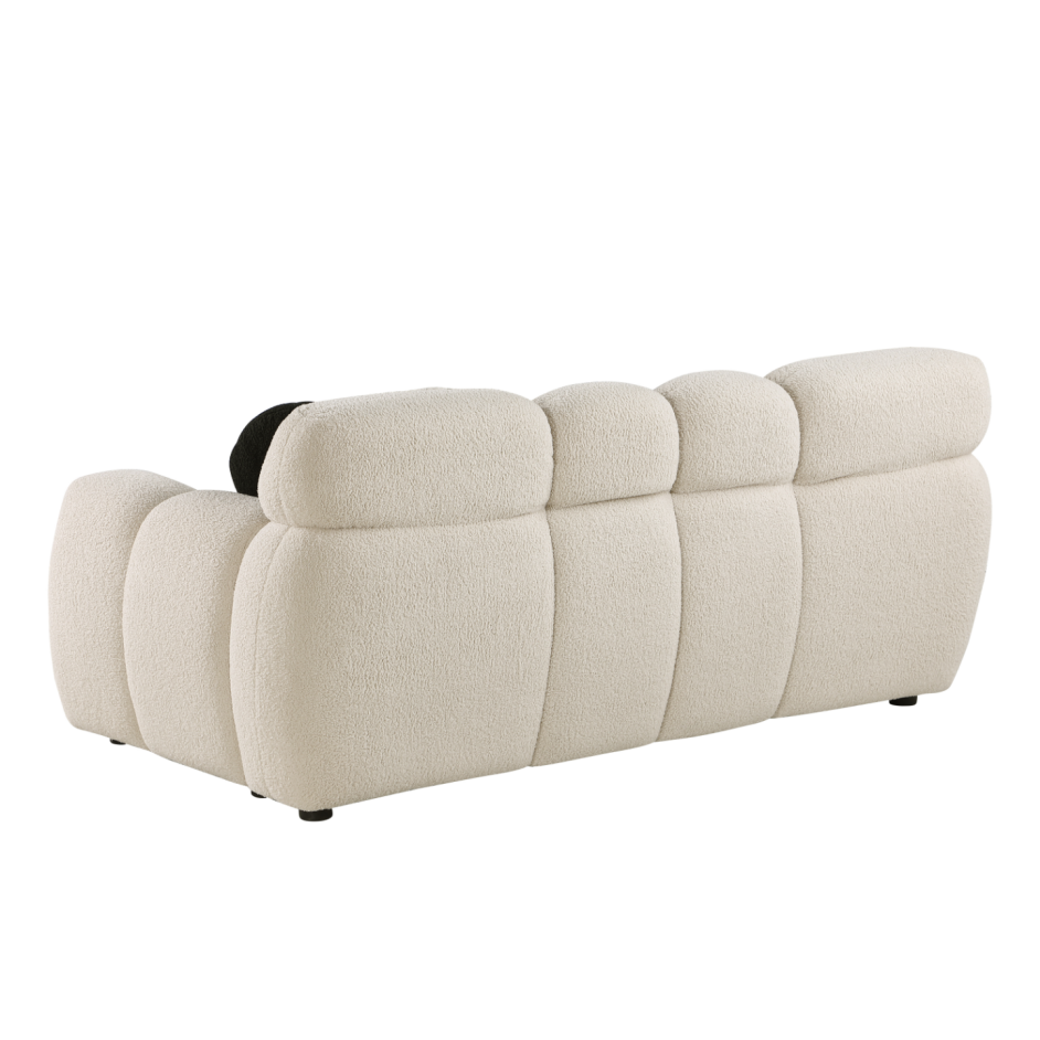 64.96 Length,35.83inch Deepth,human Body Structure For USA People, Marshmallow Sofa,boucle Sofa,2 Seater, BEIGE BOUCLE - view 9