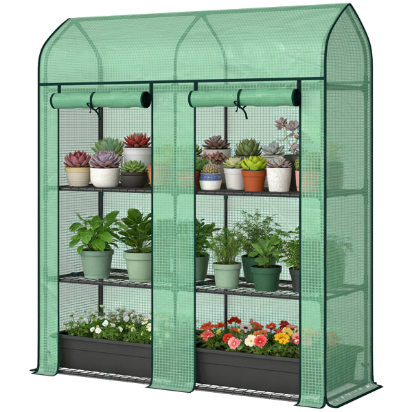 Garden Bed With Mini Greenhouse - view 5