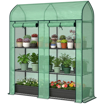 Garden Bed With Mini Greenhouse - view 5