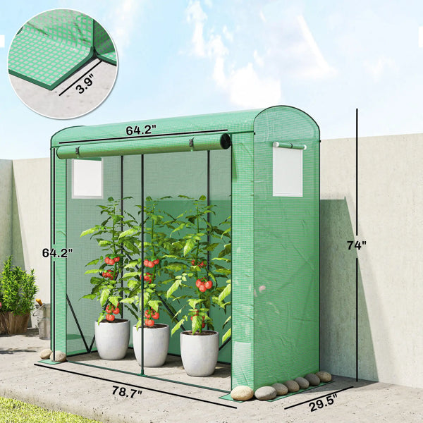 Garden Bed With Mini Greenhouse - view 5