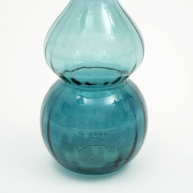 Decorative Opulent Bauble Glass Vase - Elegant Statement Piece - view 4