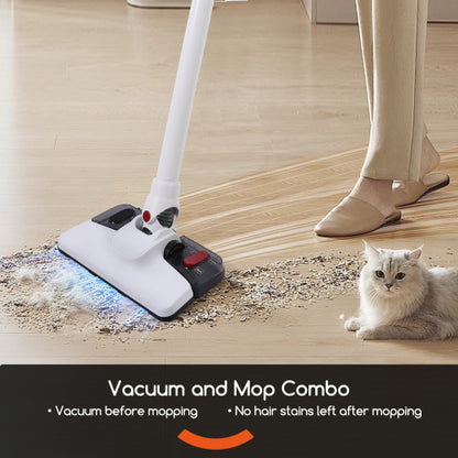 Lightweight Stick Vacuum Cleaner, Unique Vacuum And Mop Combo 3 Dust Filters Microfiber Pads - view 2