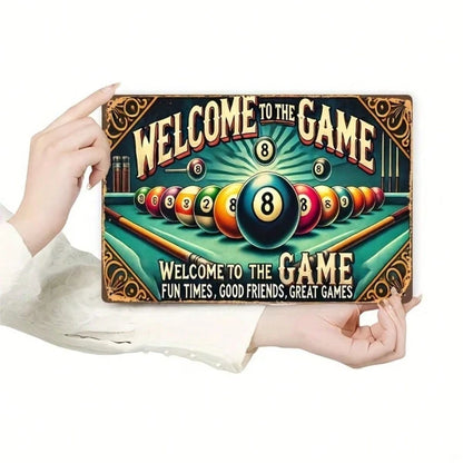 8x12 Inch ( 20.3x30.5cm ) Vintage Retro Aluminum Sign - view 4