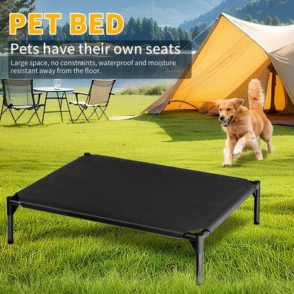 Breathable Raised Oxford Pet Bed Fits Small To Large Dogs - view 3