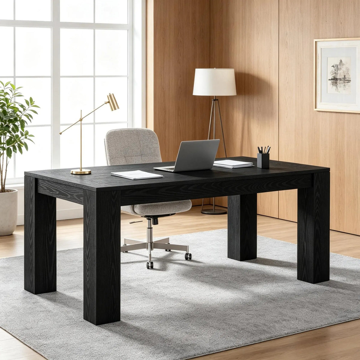 Minimalist Computer Desk for Office - view 3