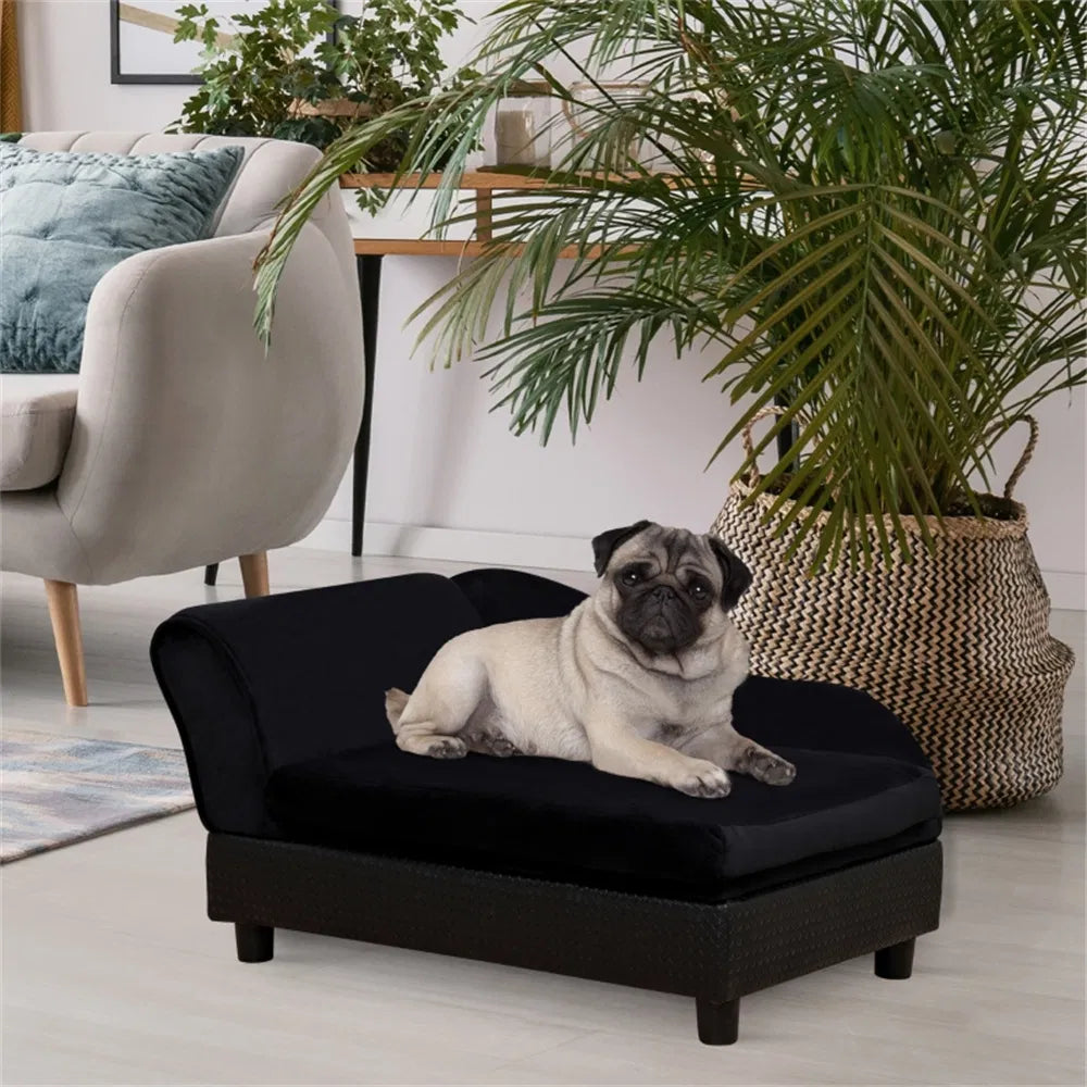 Dog Bed / Rattan Pet Sofa - view 2