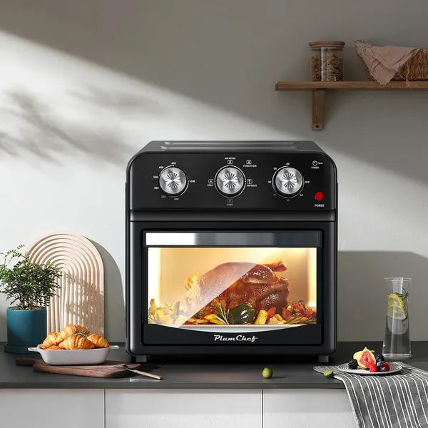 12-Liter Air Fryer With Advanced Multi-Function Cooking – Grill, Air Fry, Defrost, Bake, Presets For French Fries - view 4