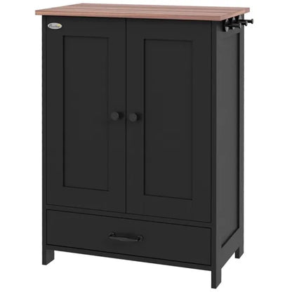Dog Food Storage Cabinet-Black - view 3