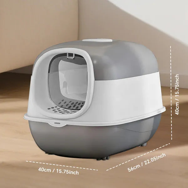 Cat Litter Box With Lid - view 2