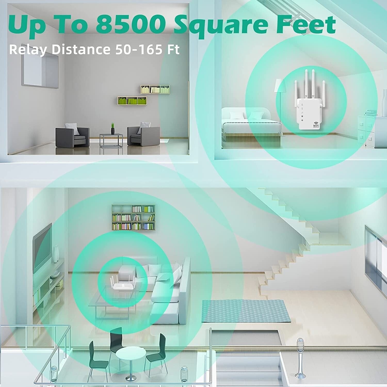 Repetidor WiFi — amplificador de señal