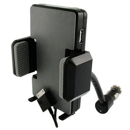 FM Transmitter Hands-free Car Charger With Remote Control Phone Stand 3.5 Mm Headphone Jack - view 2