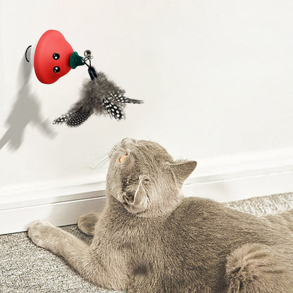 Cat Wand Suction Cup Pet Movement Playing Toy Cat Wand Toys Retractable Cat Teaser Cat Toys Cat Exercise Toys - view 5