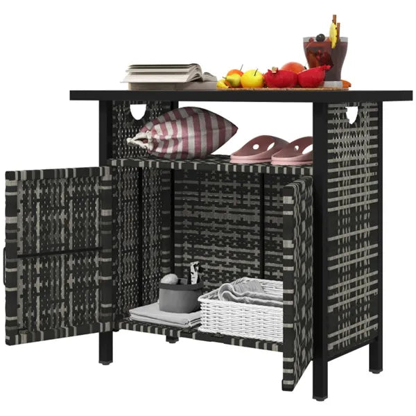 Rattan Storage Cabinet/Storage Cabinets/Lockers - view 6