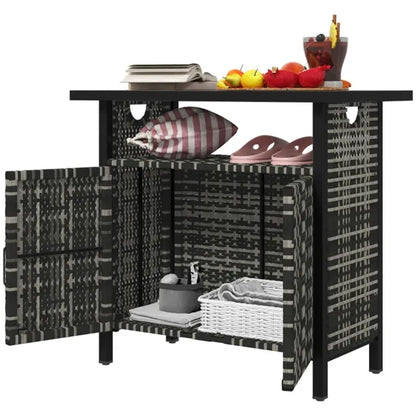 Rattan Storage Cabinet/Storage Cabinets/Lockers - view 6