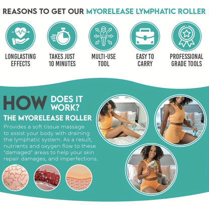 Cellulite Massager Fascia Release And Muscle Massage Roller Mini Trigger Point Deep Tissue Myofascial Release Tool Body - view 4