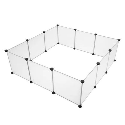 Pet Playpen, Portable Large Plastic Yard Fence Small Animals, Puppy Kennel Crate Fence Tent RT - view 2