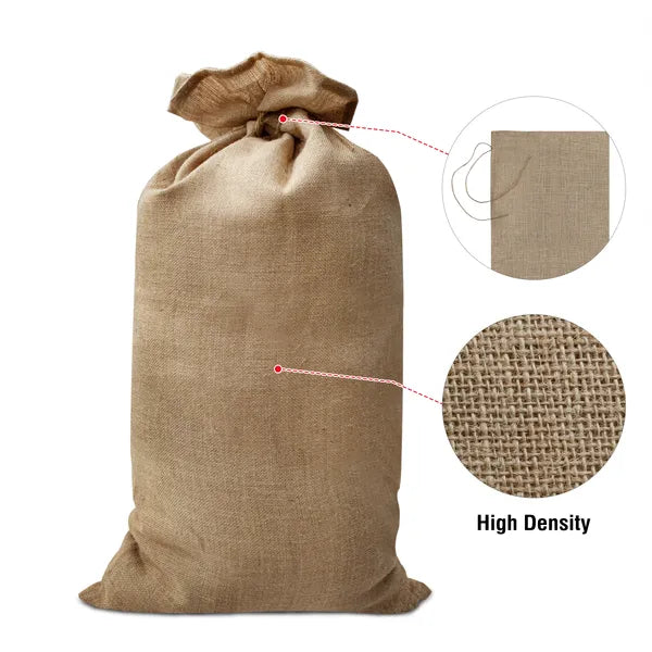 1PC 22inch*36inch Jute Food Storage Bag With String, An Eco-Friendly Food Storage Bag, A Kitchen Essential - view 5