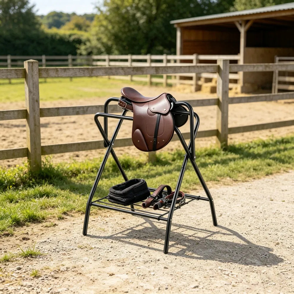 Folding Saddle Rack with Foldable for Garage - view 4