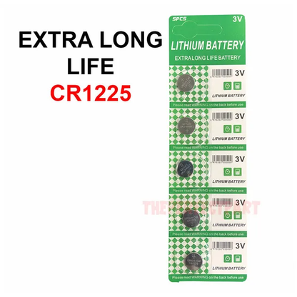 5 PCS New Lithium Battery 3V CR1225 CR 1225 Button Cell Watch EXTRA LONG LIFE - view 4