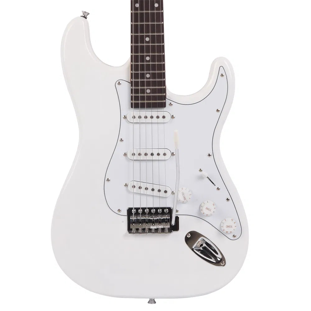 Rosewood Fingerboard Electric Guitar White - view 9