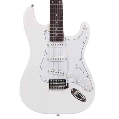 Rosewood Fingerboard Electric Guitar White - view 9
