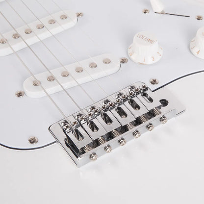 Rosewood Fingerboard Electric Guitar White - view 8