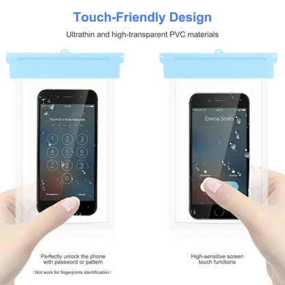 Universal IPX8 Waterproof Phone Pouch Dry Bag Case Underwater Protective High Touch Sensitive - view 3