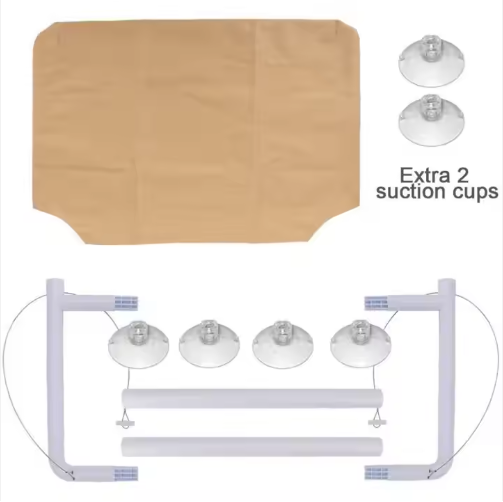 US LOCAL STOCK Hiphoppet Best Selling Washable Window-Mounted Sucker Cat Hammock Cat Nest Seat Elaxing Spot To Lounge - view 7
