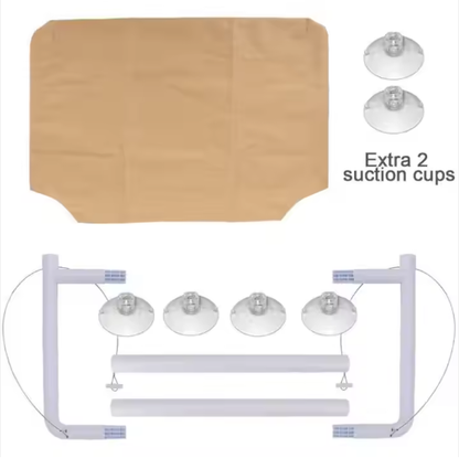 US LOCAL STOCK Hiphoppet Best Selling Washable Window-Mounted Sucker Cat Hammock Cat Nest Seat Elaxing Spot To Lounge - view 7