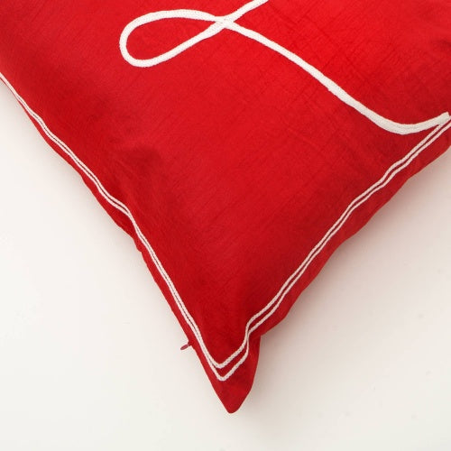 Polyester Lumber Pillow With Embroidery Work Soft & Stylish Accent - view 2