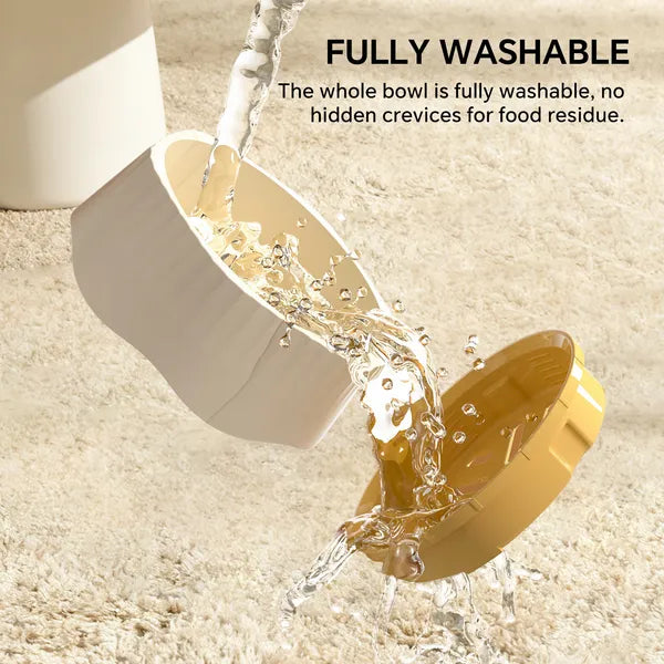 Blue Dual-purpose Slow Food Bowl, Fast&slow Food Can Be Freely Switched To Adapt To Different Pet Eating Habits - view 3