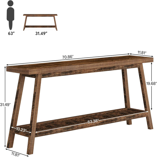 Long Console Table Living Room Table - view 6