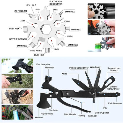 Emergency Survival Kit 30 In 1 Professional Survival Gear Equipment First Aid Supplies For SOS Tactical Hiking Hunting - view 5