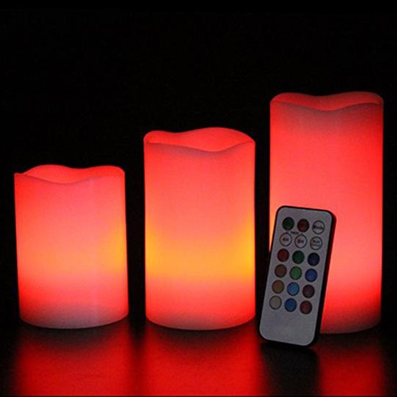 Luma Candles Real Wax Flameless Candles (3pcs/set) - view 3