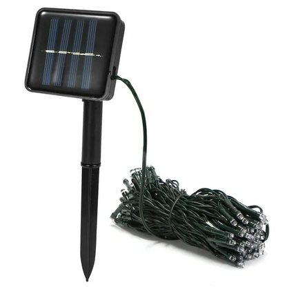 Solar String Lights LED Solar Power Fairy String Light 12M 8 Lighting - view 5