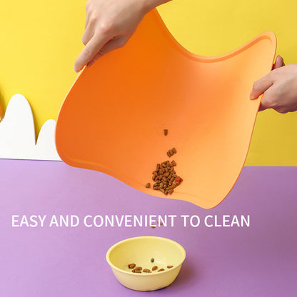 Dog Food Mat For Floors Waterproof,Thicker Cat Food Mat Non-Slip,Dog Bowl Mats For Food And Water - view 3