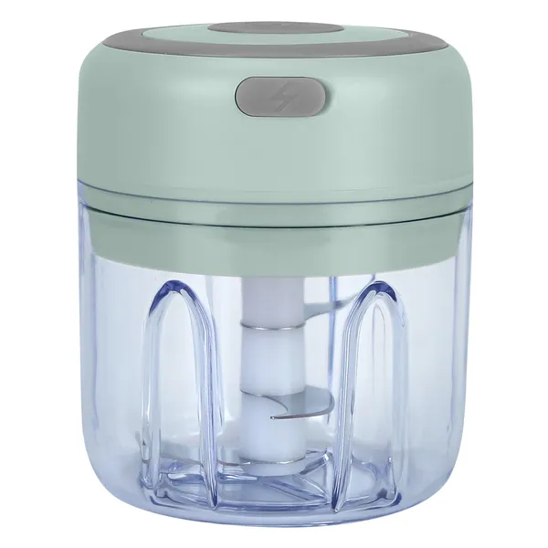 Mini Electric Garlic Chopper Ginger Chopper With 8.45OZ Capacity Cordless Garlic Mincer Food Chopper - view 2
