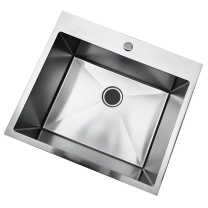 33Inch Top mount Kitchen Sink Drop-in, Farmhouse Kitchen Sink with Sink Protector 18 Gauge, Workstation Sink