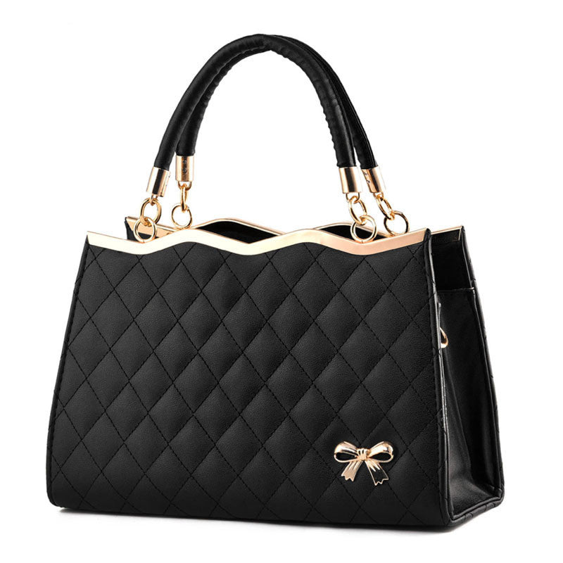 Crossbody Shoulder Bag with Bow - view 4