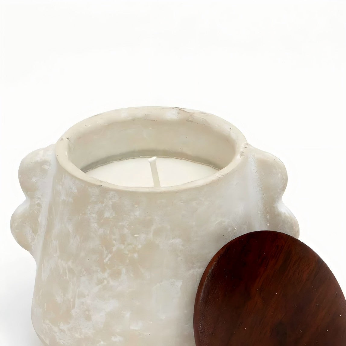 Jar Candle Ecomix Wax Fill With Wooden Lid - Vanilla Lavender, 8oz - view 4