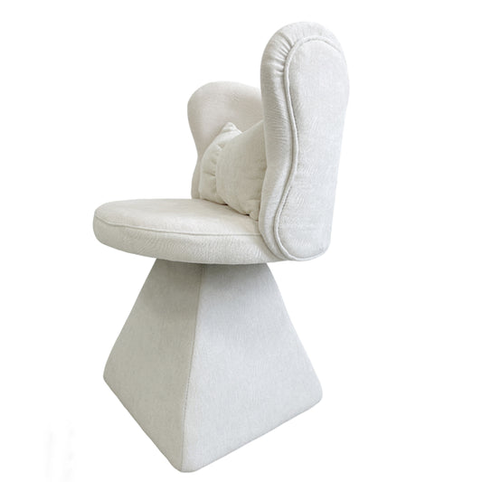 Vanity Chair With Butterfly Back,Swivel Accent Chair Dining Chairs,Makeup Stool For Bedroom Dressing Table - view 2