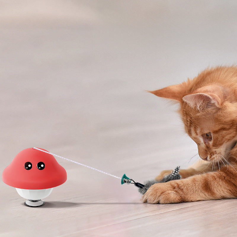 Cat Wand Suction Cup Pet Movement Playing Toy Cat Wand Toys Retractable Cat Teaser Cat Toys Cat Exercise Toys - view 4