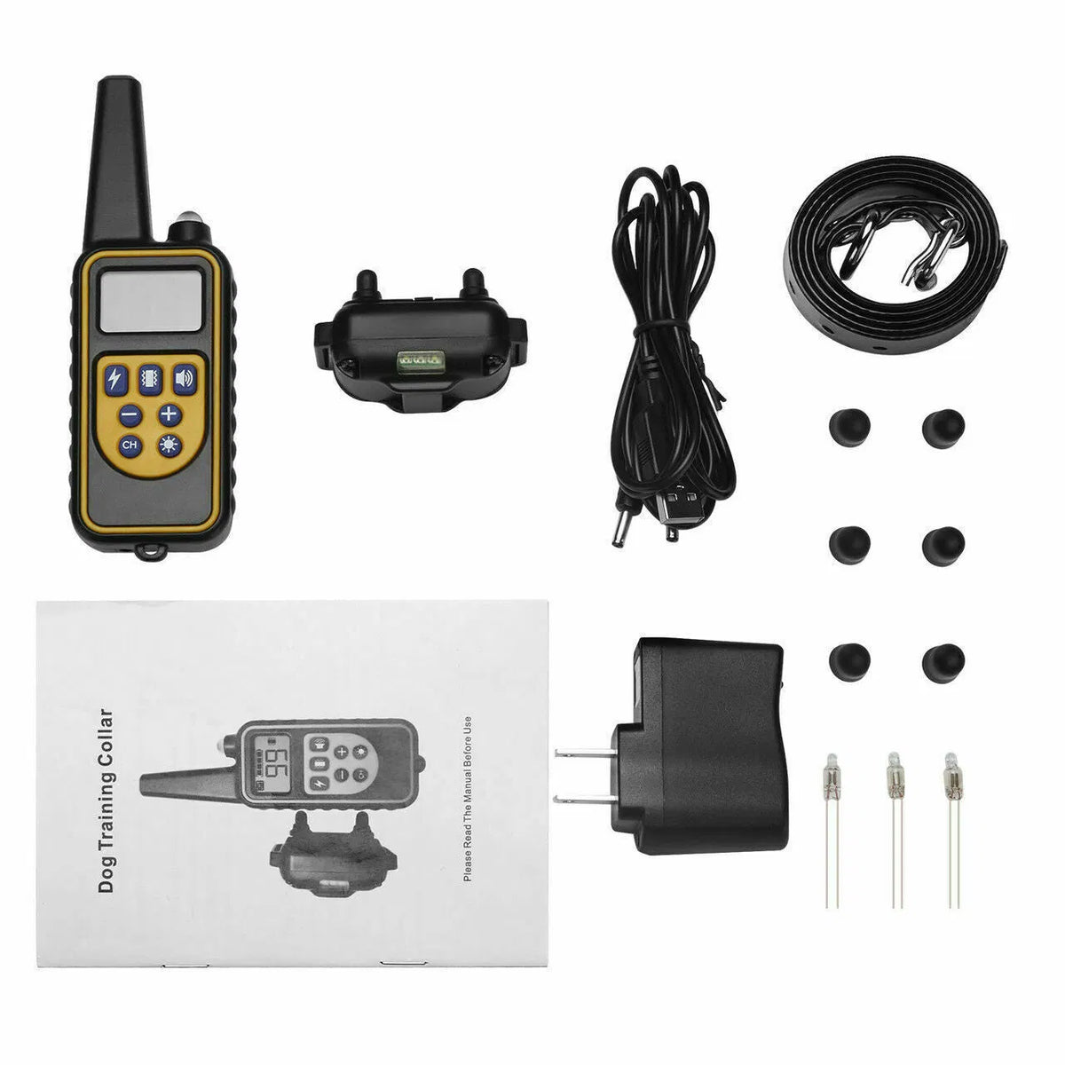 3000 FT Dog Training US Collar Rechargeable Remote Shock PET Waterproof Trainer - view 2