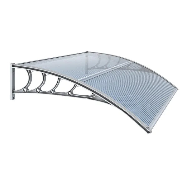 Awning For Door Entrance Window, 38x40 Inch Window Canopy Exterior, UV Rain Snow Protection For House Porch Patio Deck