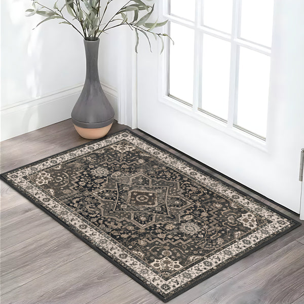 Kitchen Rug Sets Of 3 Washable Boho Kitchen Rugs And Runner Carpets Non Slip Kitchen Area Rug For Laundry Room Entryway - view 6
