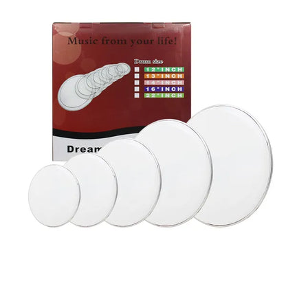 Drum Heads - 22', 16', 14', 13', 12' - White - view 5