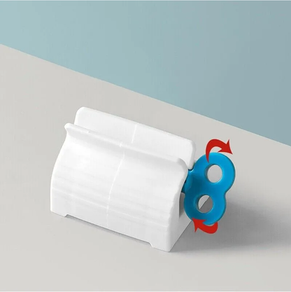 3x Toothpaste Squeezer Bathroom Tube Easy Stand Dispenser Rolling Holder Seat - view 6