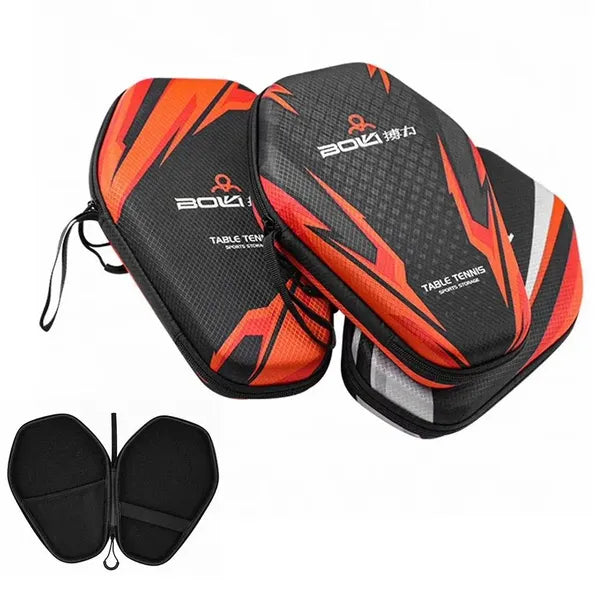 1pc Table Tennis Racket Bags EVA Hard Shell High Quality Dustproof Table Tennis Paddles Box Case Storage Bag With Hand - view 4